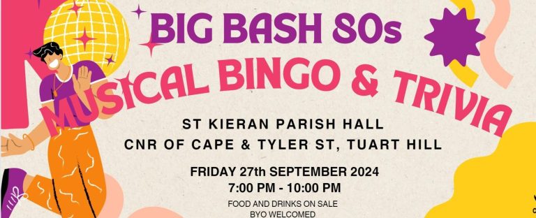 Big Bash 80s Trivia and Bingo Night