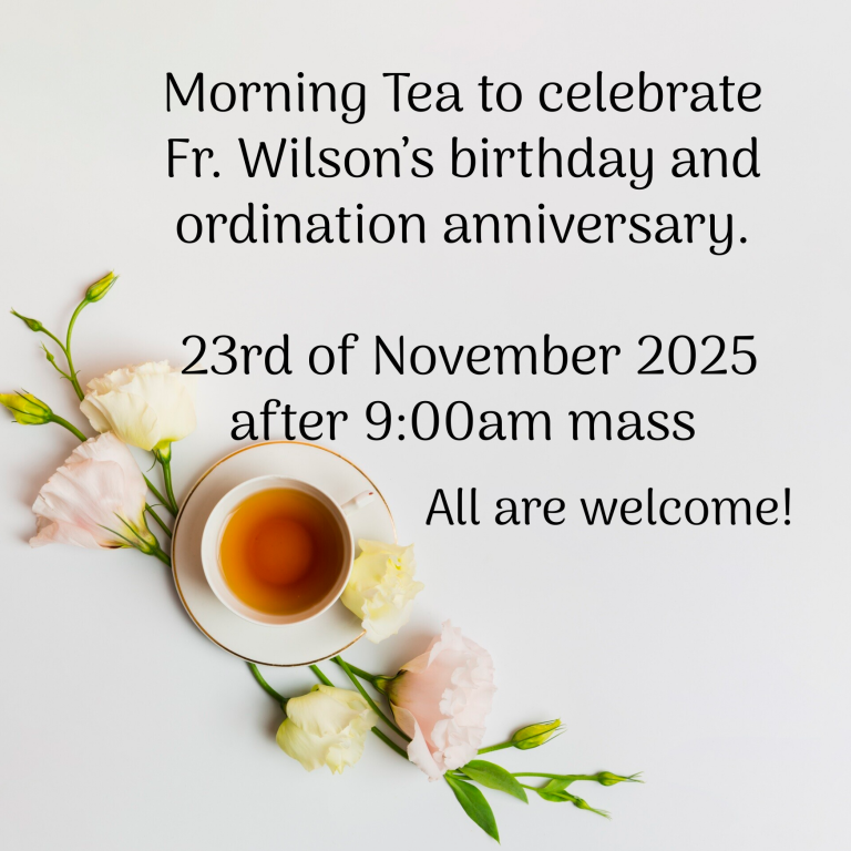 Celebrating Fr. Wilson’s birthday and Ordination Anniversary – 23 Nov 2025